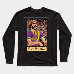 Kurt Rambis Vintage Style Long Sleeve T-Shirt